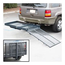 Mobility Carrier Wheelchair Scooter Rack Disability Medical Ramp Hitch Mount