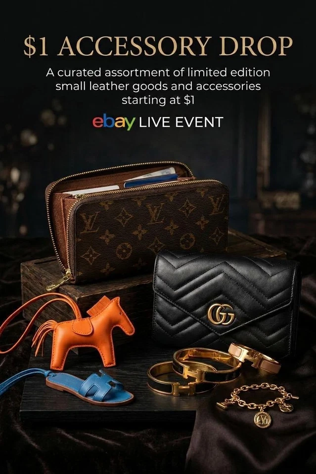 Extraordinary Luxury Goods - Don't Miss $1 Starts!