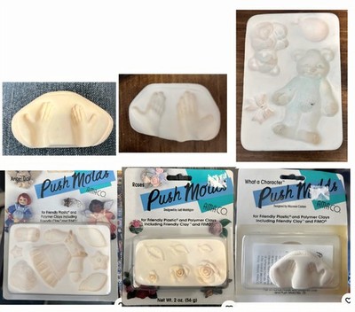 AMACO Polymer Clay Push Mold U Choose