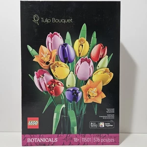 LEGO 11501 Botanicals Tulip Bouquet Building Set (576 Pieces) Sealed Fast Ship