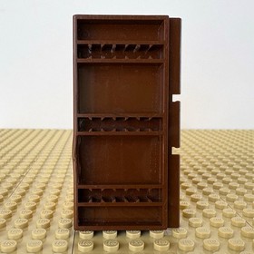 LEGO Castle, Ninja: 1 Brown Stockade Door 1 x 5 x 7 1/2, 30223, 6093, PARTS 1998