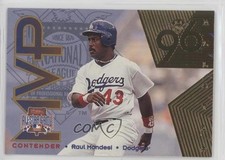 1996 Leaf MVP Contender Gold Raul Mondesi #15 c7w
