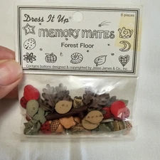 Dress It Up Memory Mates "Forest Floor"