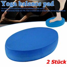 2Tlg Yoga Balance Pad Ganzkörpertraining gelenkschonend Gleichgewicht Stabilität