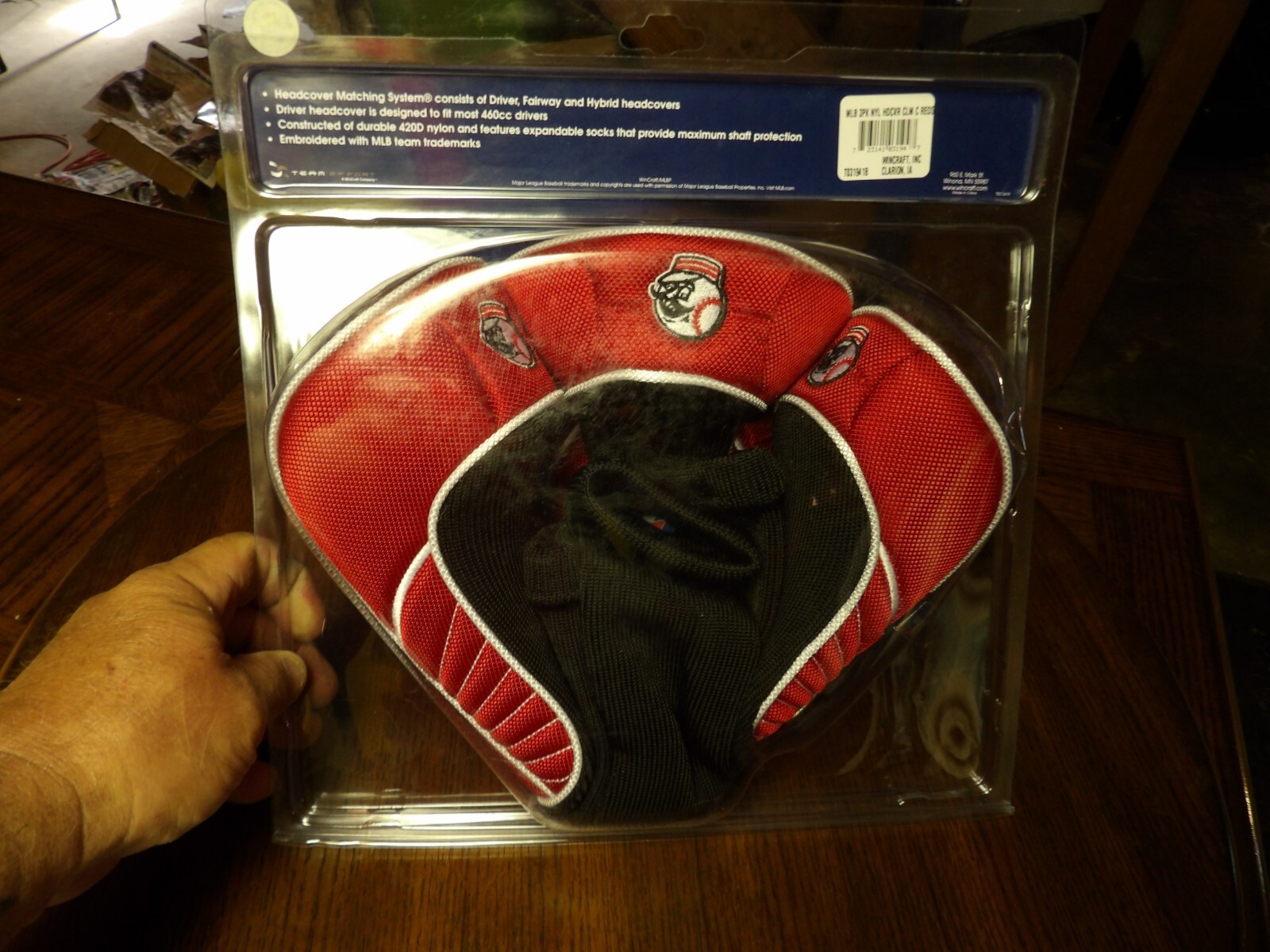 Cincinnati Reds set of 3 Golf Club Head Covers eBay