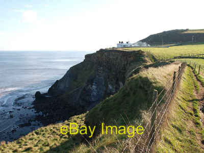 Photo 6x4 Whitestone Point Stainsacre Small headland below the Whitby Fog c2008