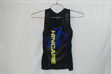 Hincapie Cycling Women's Sleeveless Flow Tri Top Blueberry/Black Medium NEW