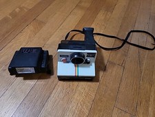 Vintage Polaroid One Step Land Camera BC Series  Focal 600 Flash UNTESTED