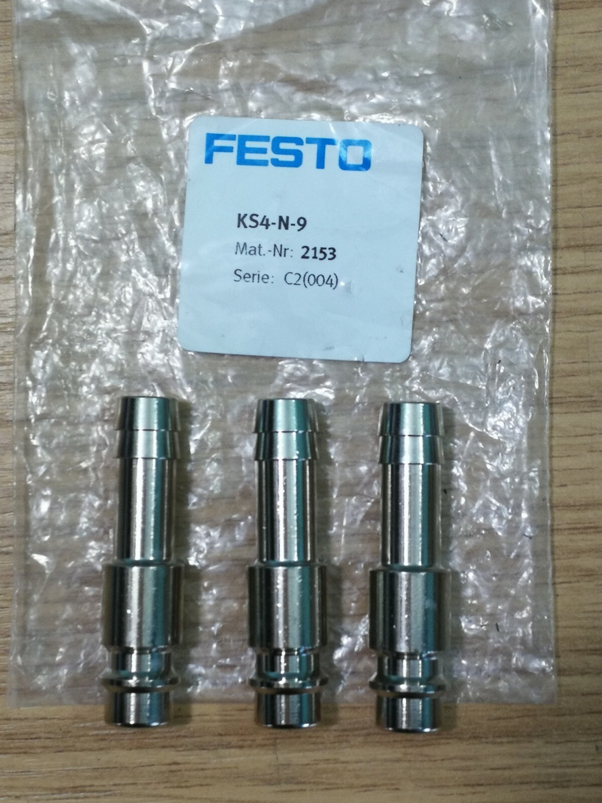 Festo 4047 Model Ks3 Cx 4 Quick Coupling Plug For Sale Ebay