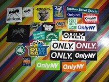 vtg 2000s streetwear sticker indie label sticker - Only NY Anticon