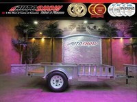 2022 Metal Valley Manufacturing Galvanized Steel Trailer New! 6 X 12 w/ Electrical & 3500 Lb. Axle!