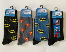 4 Pack Justice League Mens Socks