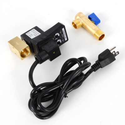 110V 1/2'' Electronic Timed Drain Valve for Air Compressor Condensate Management