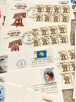 FIRST DAY OF ISSUE スウェット Vintage First Day of Issue Stamp US 10 Cent Definitive