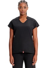 Black Cherokee Scrubs Infinity GNR8 V Neck Top IN617A BLK