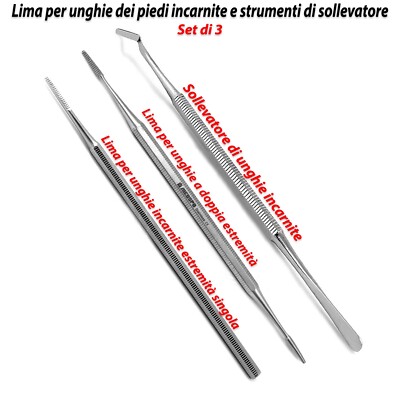 KIT DI LIMA Per Unghie Sollevatore Per Unghie Dei Piedi Incarnito - Foto 8