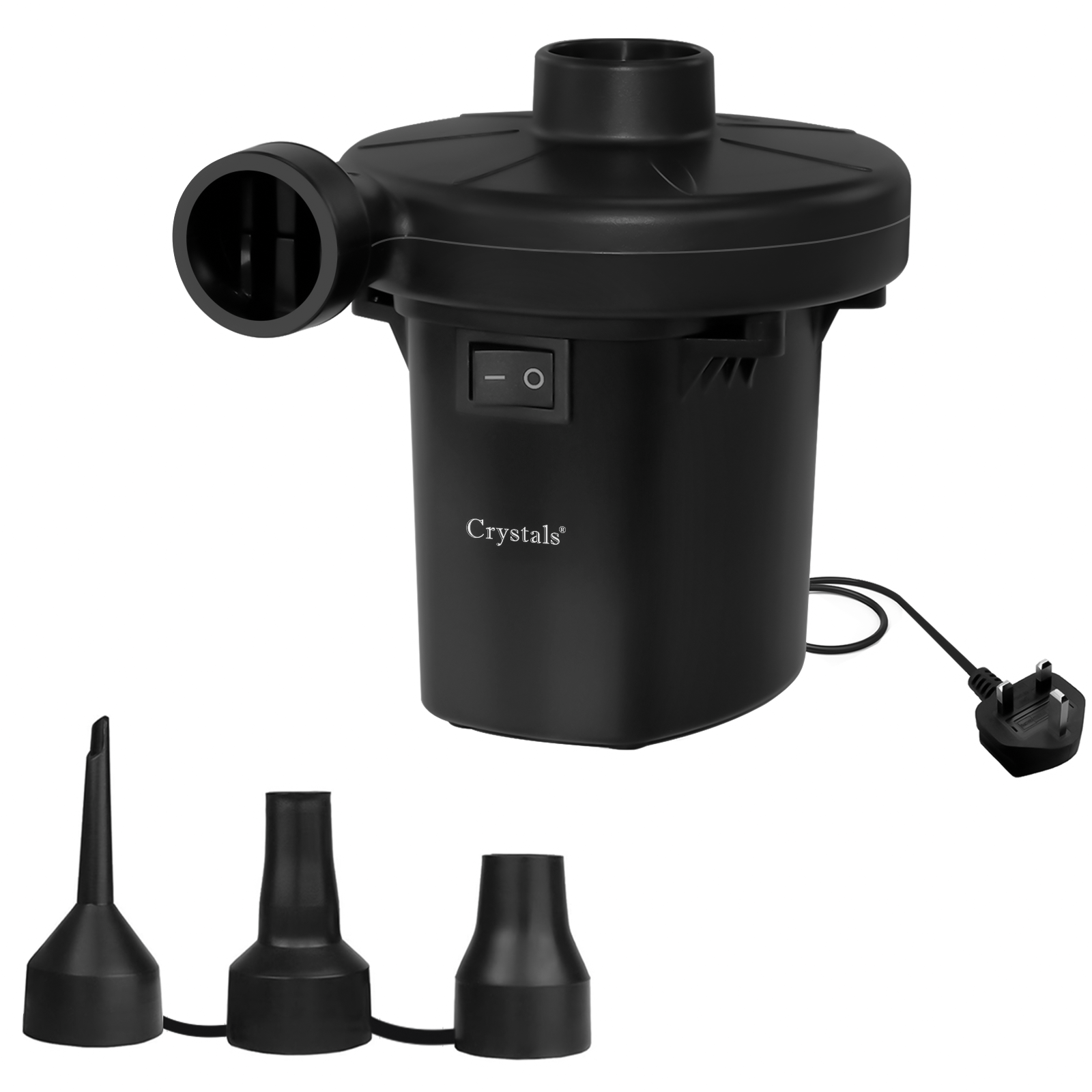 3 in 1 Electric Air Pump For Inflatables Camping Bed Pool Inflator Air Mattress