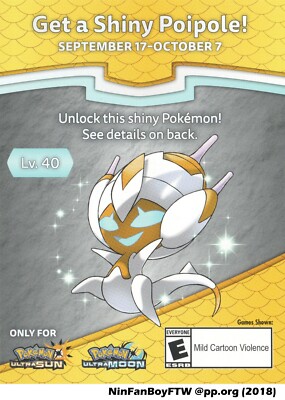 Shiny Poipole Event American Ultra Shiny Pokmon Sword Shield UNTOUCH | eBay Shiny Poipole Event American Ultra Shiny Pokmon Sword Shield UNTOUCH | eBay