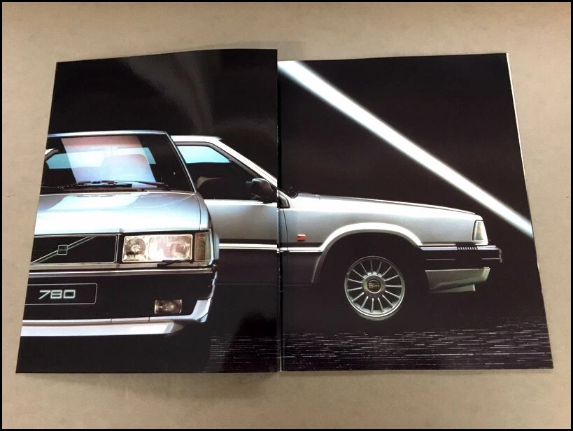 1987 Volvo 780 Bertone Coupe Swedish Original Car Sales Brochure Catalog Foto 2 de 4