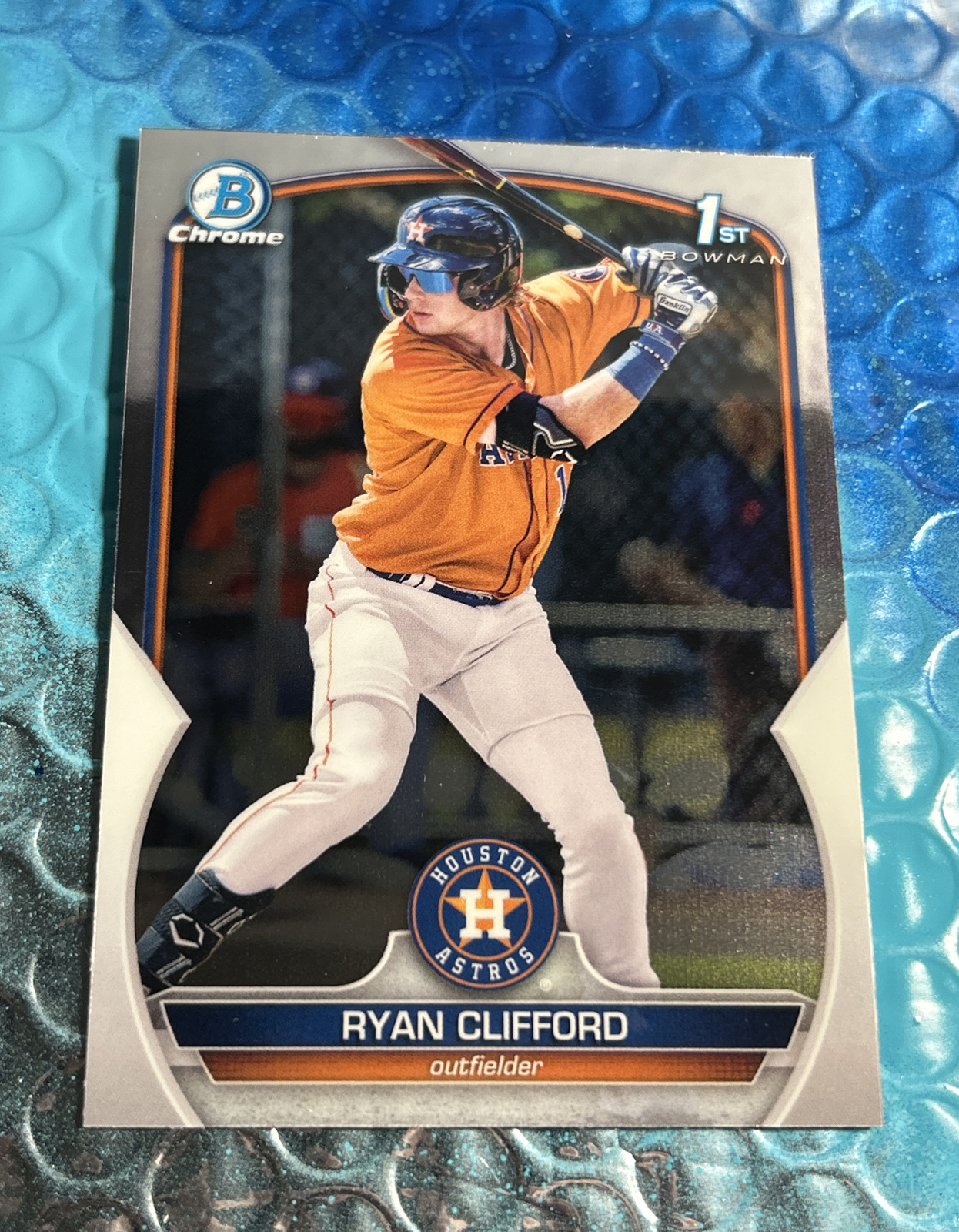 2023 Bowman Chrome Ryan Clifford #BCP-10 1st Bowman Houston Astros