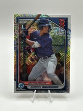 Antonio Anderson 2024 Bowman Chrome 1st Mojo Refractor Red Sox
