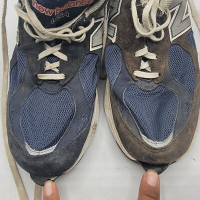 New Balance 990 Mens 11 Blue Sneakers Shoes Athletic Low Top Lace Up USA M990NV3 New Balance 990 Mens 11 Blue Sneakers Shoes Athletic Low Top  main image 3