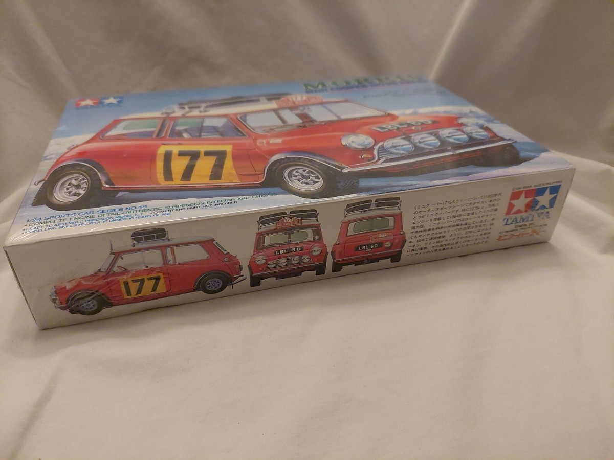 TAMIYA # 24048 - 1/24 Scale Kit - MORRIS MINI COOPER 1275S RALLY