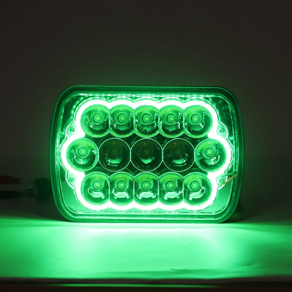 Светодиодная фара для International Harvester 9900 9200 9400i 4700 4800 7x6 дюймов H6054 - Изображение 2 из 4