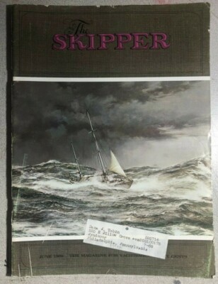 THE SKIPPER Chesapeake Bay boating magazine June 1968