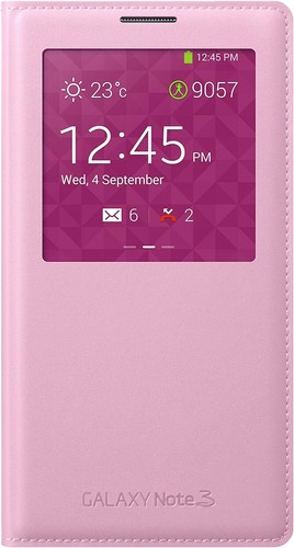Samsung original Clear view Cover Etui folio coque pour Samsung Galaxy Note 3 - Photo 10 sur 12
