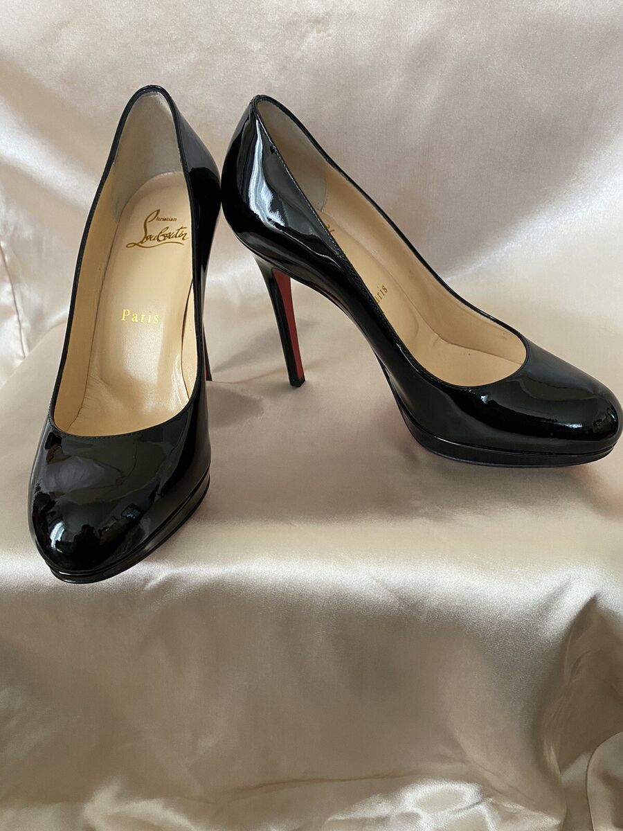 New Simple Pump Vernis Calf Noir