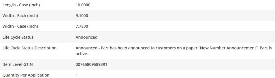 Filtro de aceite tipo OEM WIX para Dodge Grand Caravan 1991-2006 V6-3,3 L Foto 4 de 4