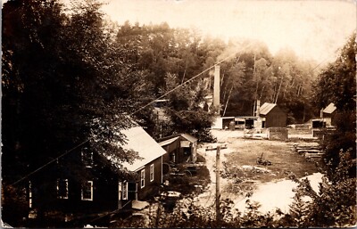 Photo Postcard Sign Miller Bros & Arlington's 101 Ranch 1913 Maine Route Circus