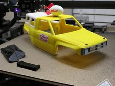 Scx24 Pinched Yota Body For Rc Crawlers , Pizza Planet delivery Truck