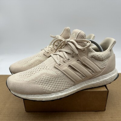 Adidas Womens Ultra Boost 5.0 DNA FZ1851 Ivory Running Shoes Sneakers Sz 11 EUC