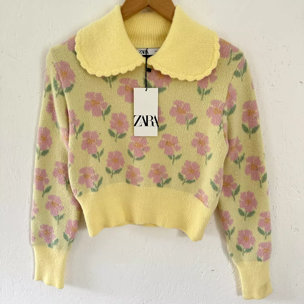 Floral jumper zara cheap