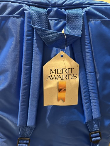 Vintage 1994 Merit Cigarettes Promotional Picnic Backpack RARE FIND 