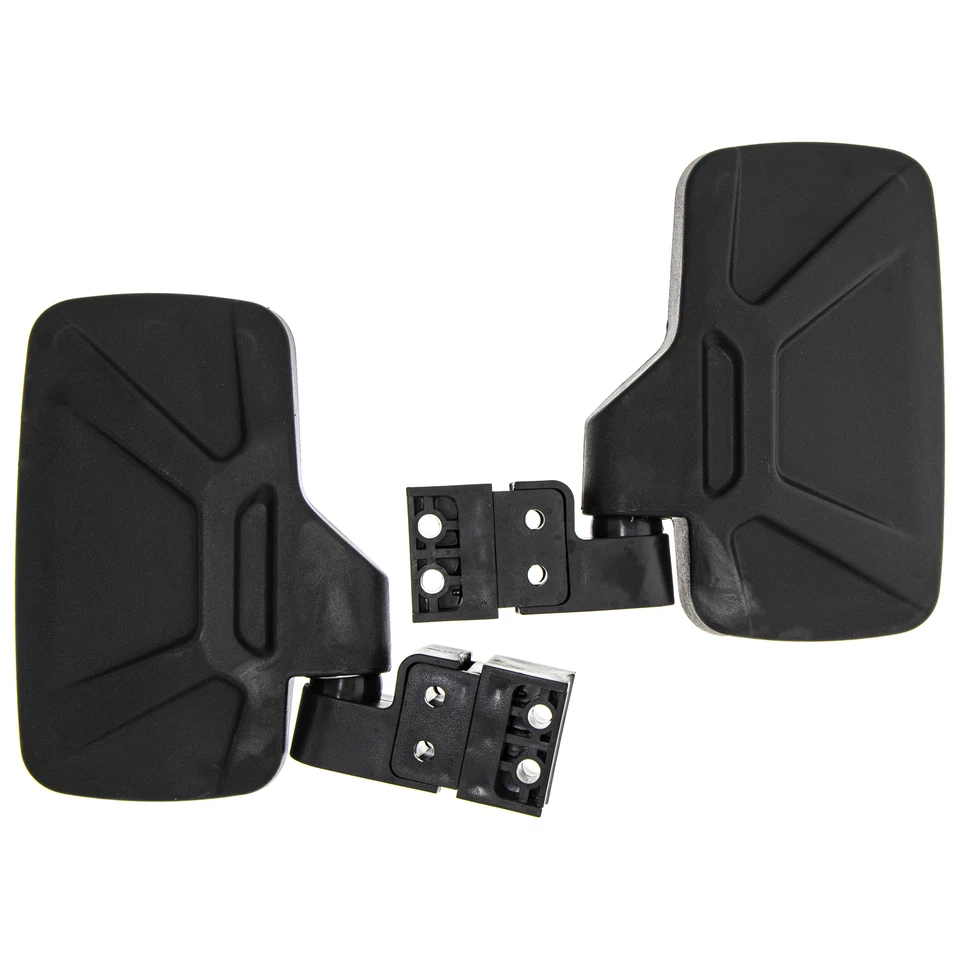 Juego de espejos retrovisores laterales NICHE para Yamaha Wolverine Rhino Viking 450 660 700 negro Foto 4 de 4