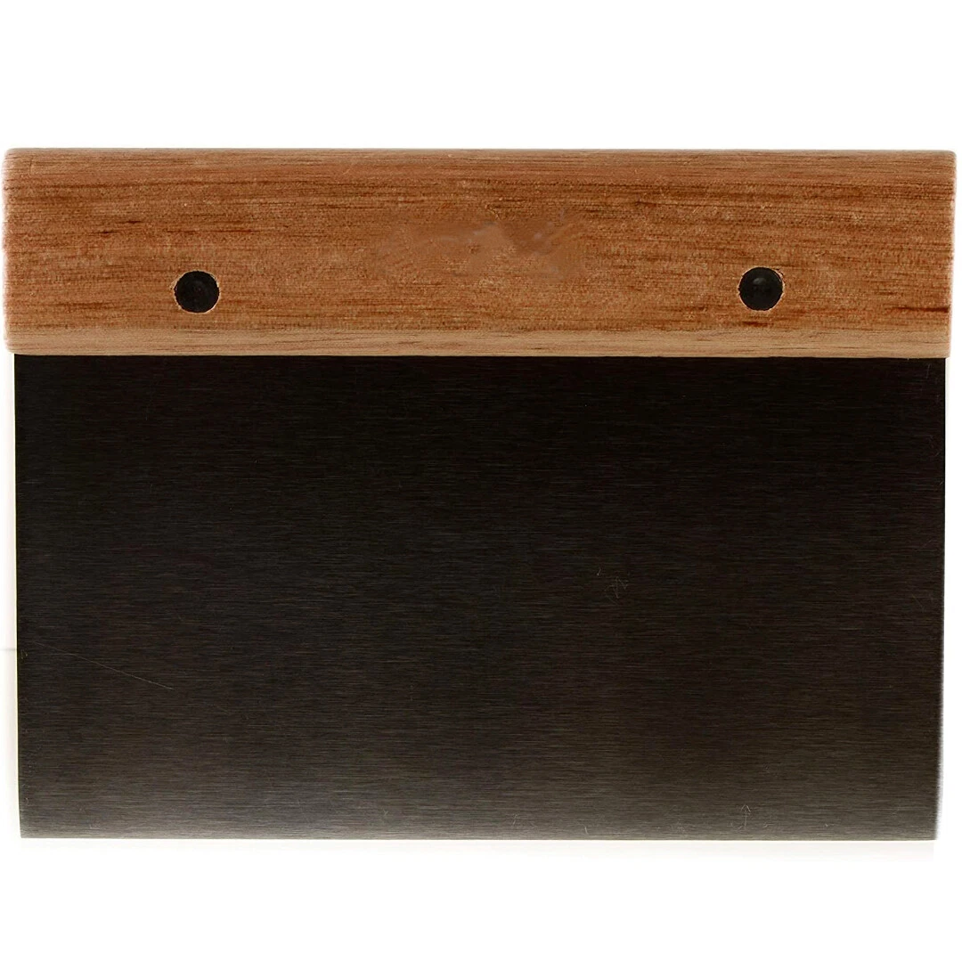 9 Pack - Stainless Steel Dough Scraper with Wooden Handle for Baking
Opens in a new window or tab