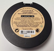 Sephora Matte Perfection Powder Foundation  32 Neutral Fawn  Full Size, SEALED