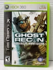 Tom Clancy's Ghost Recon Advanced Warfighter (Microsoft Xbox 360, 2006) w/ Man.