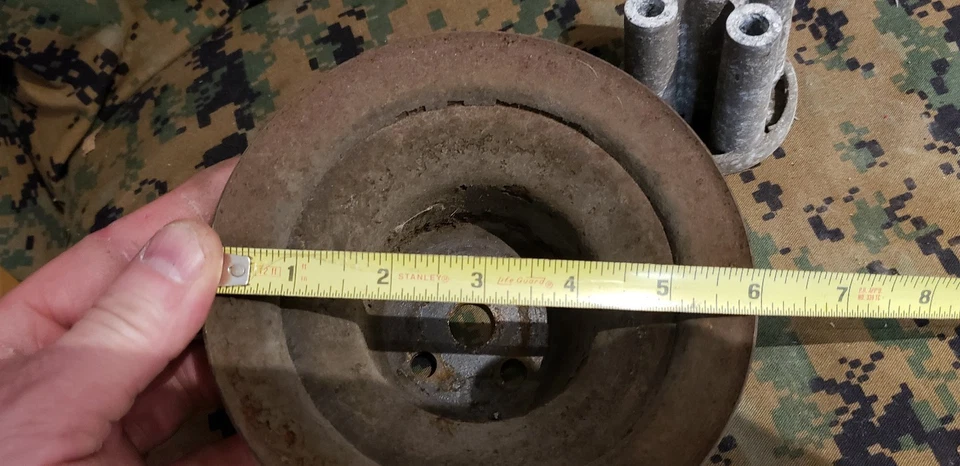 WATER PUMP V8 PULLEY 1971 1972 1973 MERCURY COUGAR XR7 FORD MUSTANG MACH-1 OEM - Image 2 of 4