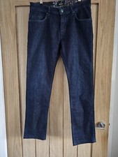 Mason's Italy Harris Dark Blue Jeans Denim Mens W 32 L 30