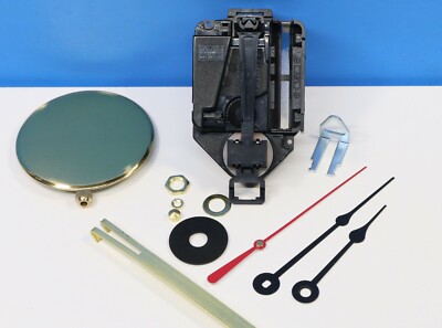 TAKANE Mini Quartz Battery Clock Movement Pendulum 5/8'' SHORT SHAFT Spade Hands