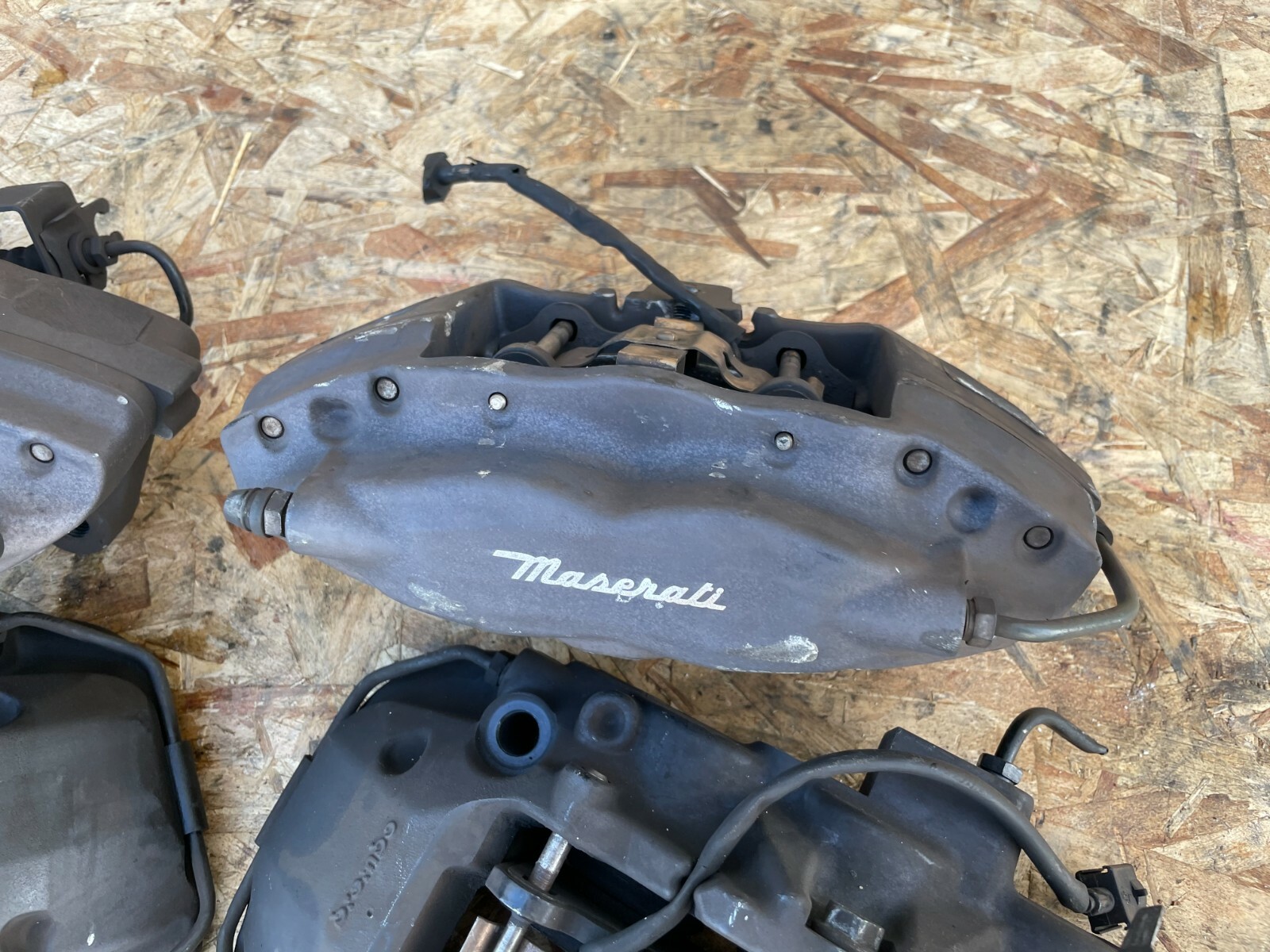 BREMBO BRAKE CALIPER CALIPERS SET FRONT/REAR OEM 53K 14-19 MASERATI GHIBLI S Q4