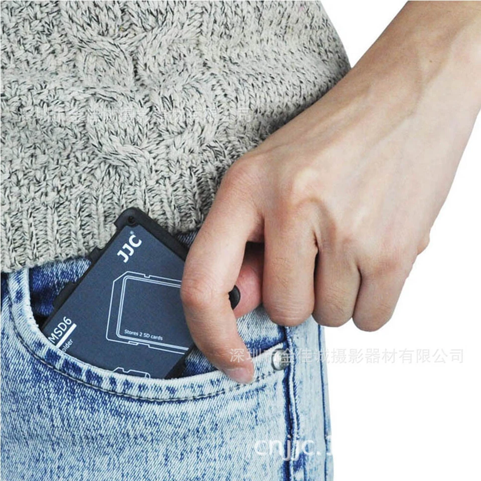 Thin Micro SD Card Holder Memory Card Case for SD Micro SD TF Cards Hard Shell - Image 4 of 4