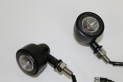 LED Blinker Highsider CLASSIC X1 schwarz 1 Paar E-geprüft