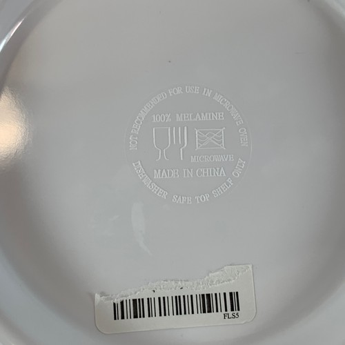 IL Mulino New York Melamine Large Serving Bowl White Ruffled 13”x5” Decor Salad - Picture 17 of 20