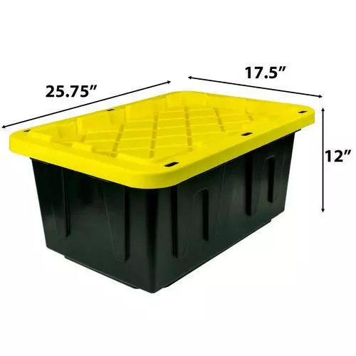 Heavy Duty Stackable Garage Totes