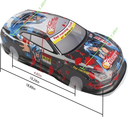 1/10 Scale RC Painted Drift Racing Touring On road Car Body Shell NA GTR NO CUT - Picture 6 of 10